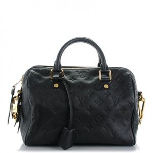 Louis Vuitton Speedy 25 Bandouliere & Bag Charm